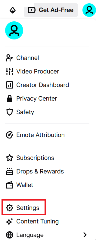 Twitch website Bild: Twitch website