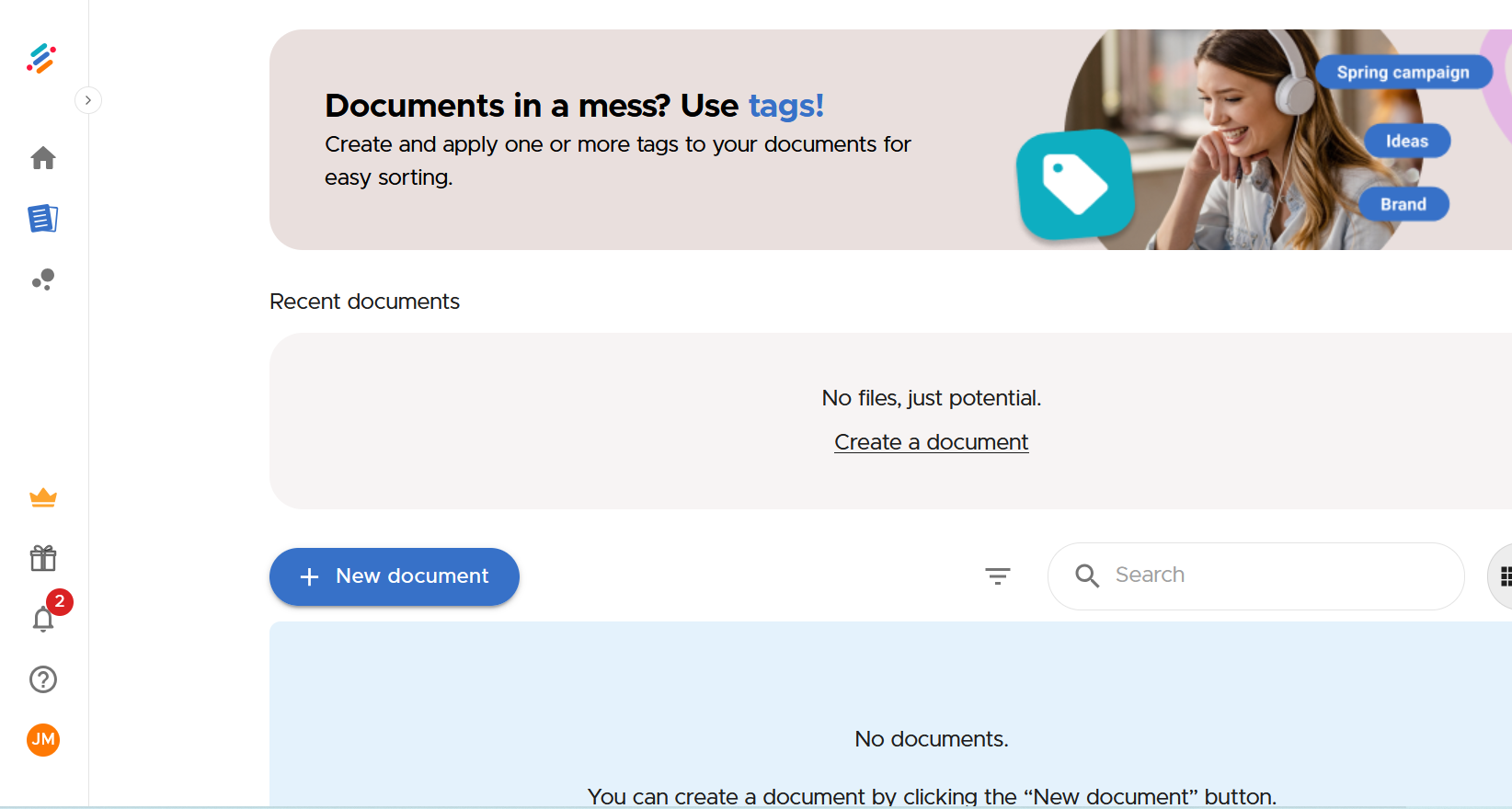 Screenshot of Neuroflash UI Bild: Screenshot of Neuroflash UI