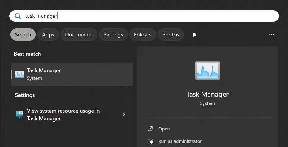 Search result for ‘Task Manager’ Bild: Search result for ‘Task Manager’