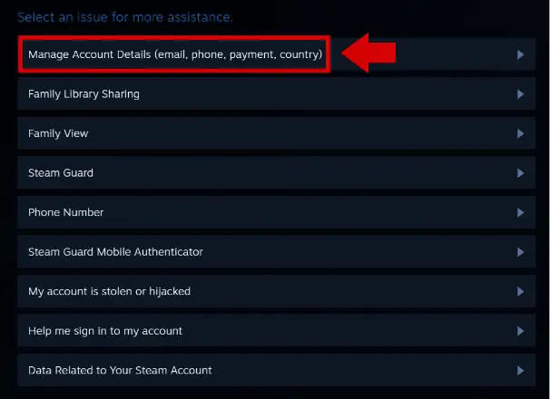 Steam: Account settings Bild: Steam: Account settings