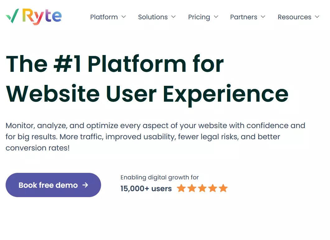 Ryte website Bild: Ryte website