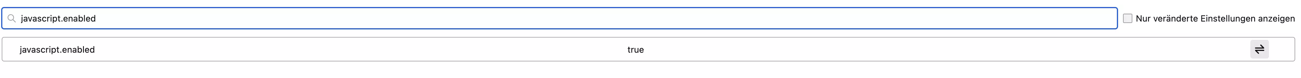 Bild: Screenshot der JavaScript-Aktivierung in Firefox