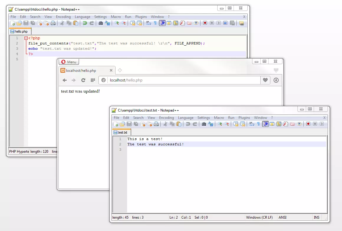 Bild: File operations: update files