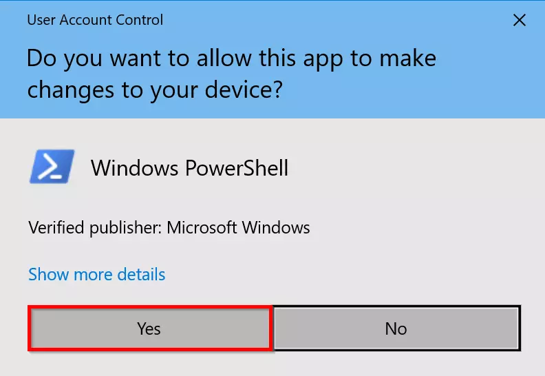 Bild: User Account Control