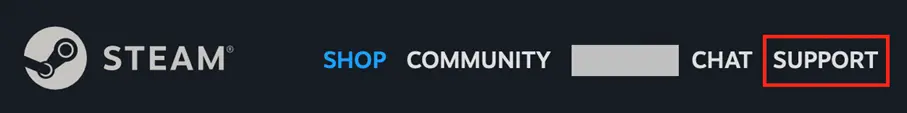 Steam: Get in touch with support Bild: Steam: Get in touch with support