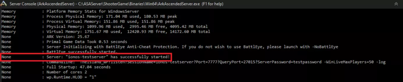 Start of ARK: Survival Ascended Servers via Shell script Bild: Start of ARK: Survival Ascended Servers via Shell script