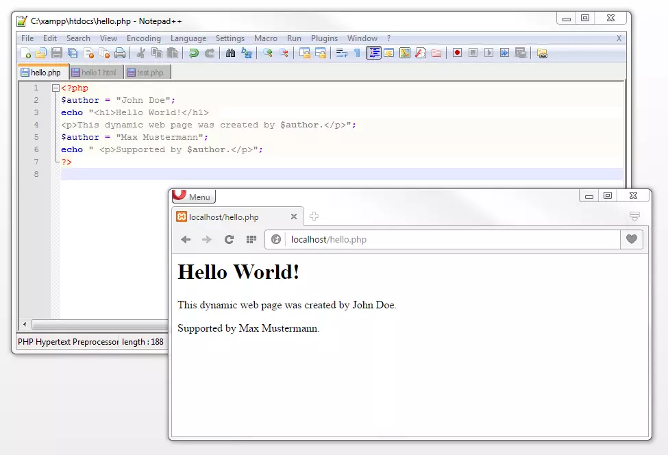 Bild: Overwriting variables