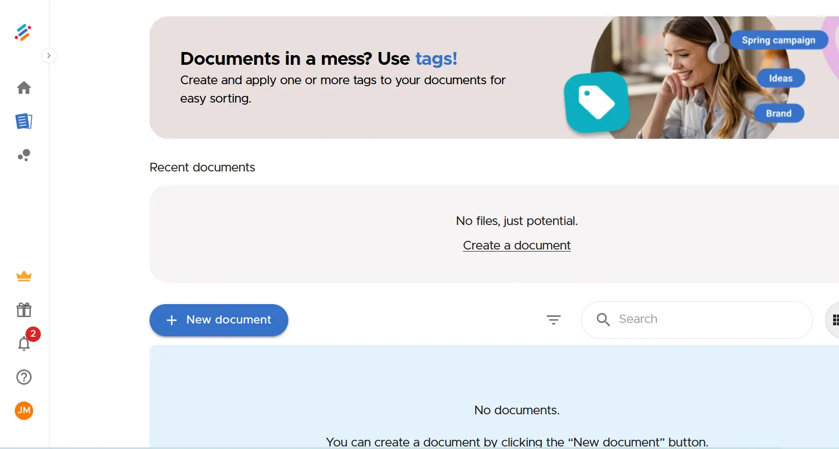 Screenshot of Neuroflash UI Bild: Screenshot of Neuroflash UI