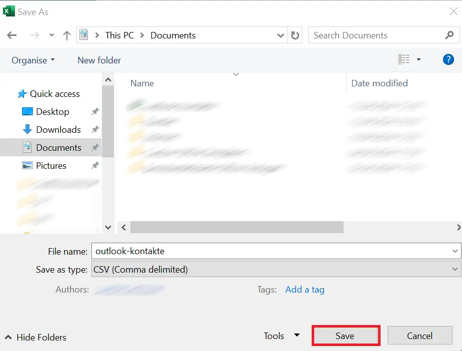 Microsoft 365: Saving a document Bild: Microsoft 365: Saving a document