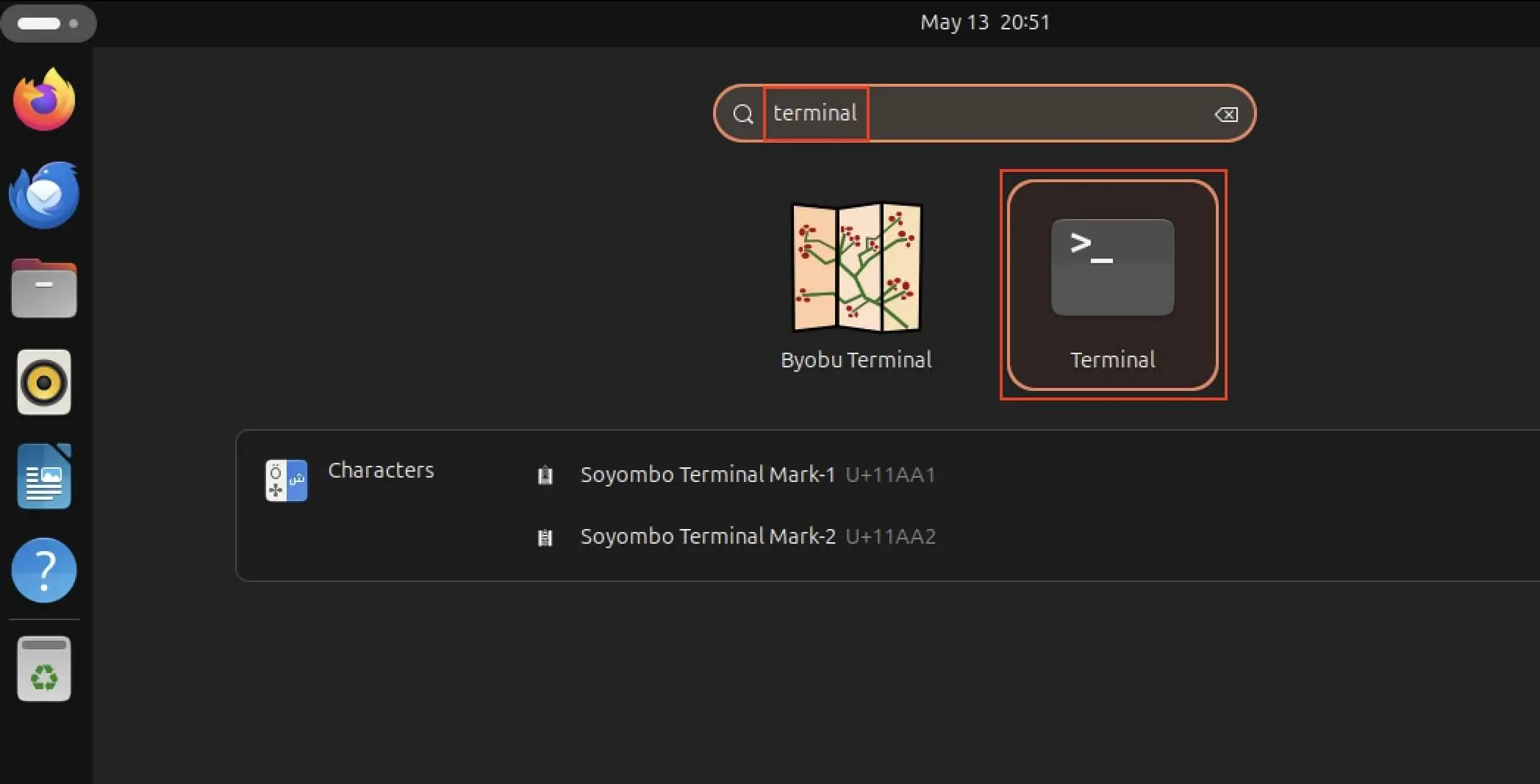 Bild: Screenshot of the Ubuntu app searc