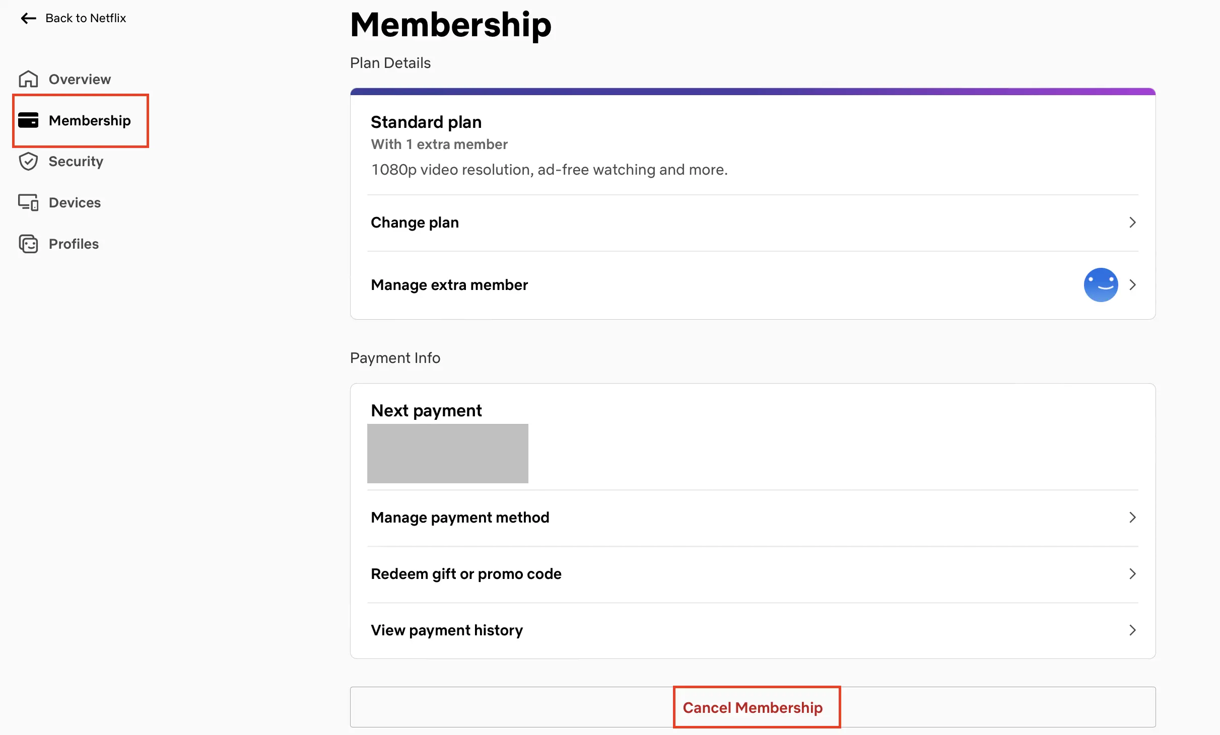 Netflix: Cancel membership Bild: Netflix: Cancel membership
