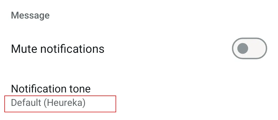 Bild: Android screenshot of custom tones available in WhatsApp