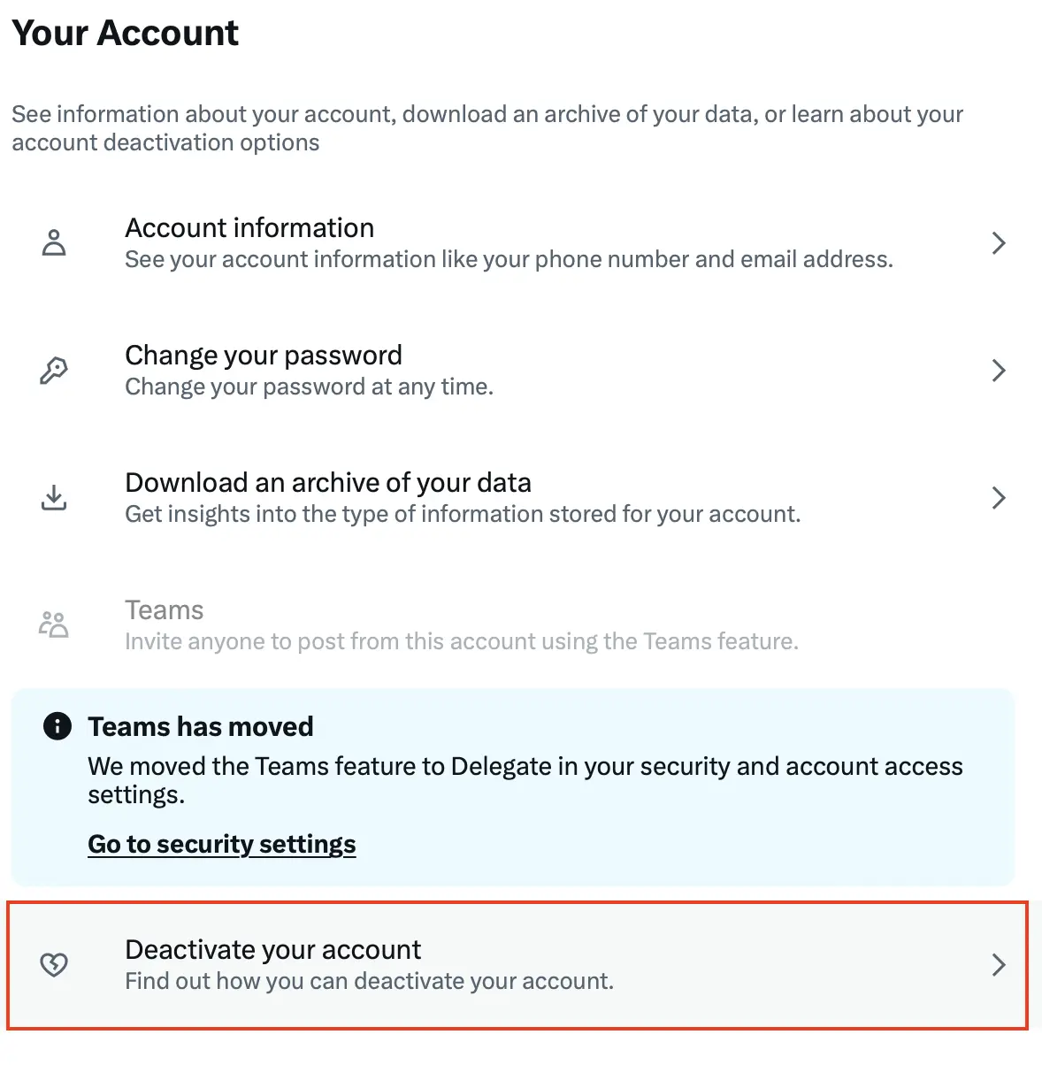 Twitter: ‘Your Account’ Bild: Twitter: ‘Your Account’