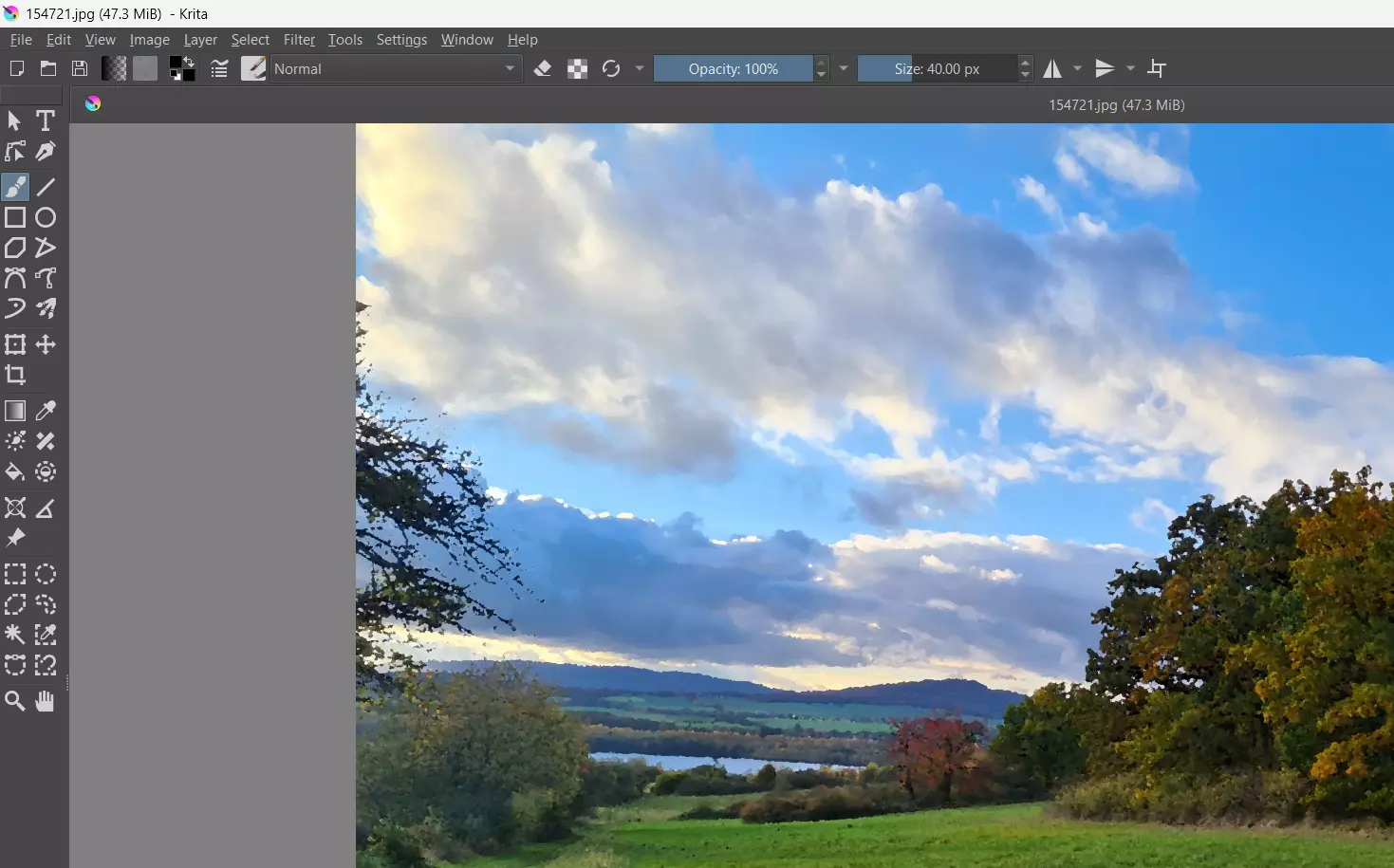 Screenshot from Krita Bild: Screenshot from Krita
